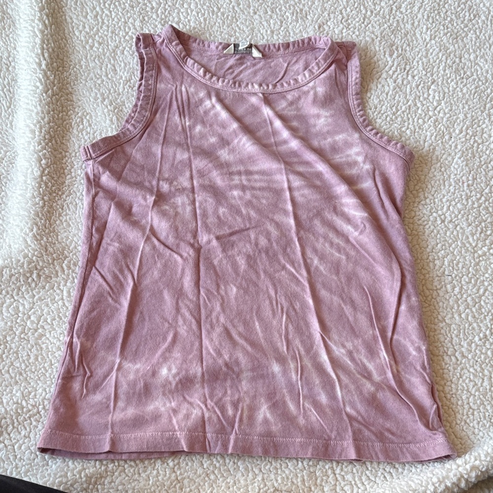 Lucky brand tie dye purple pink tie dye tank